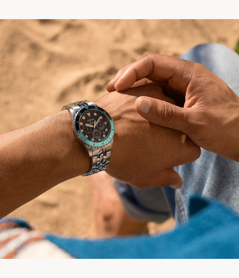 Summer Vibes Chronograph Stainless Steel Watch