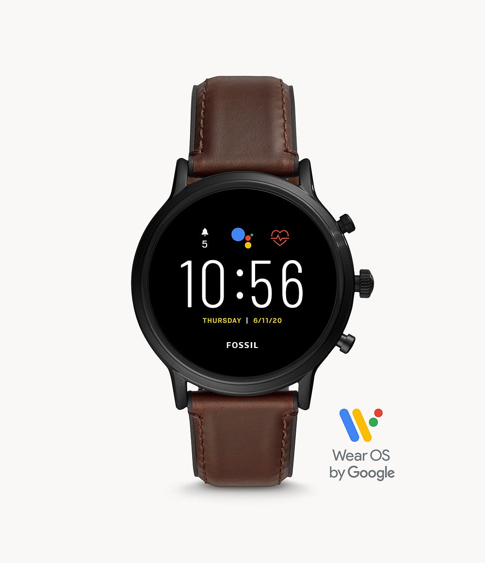 GenX Smartwatch Dark Brown Leather